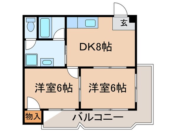 サニ－マンション東部の物件間取画像